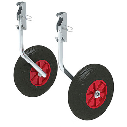 Комплект колес транцевых 260 мм откидных с защелкой (060251T, 10269426)